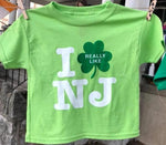 Kid's Irish I Really Like NJ T-Shirt - Green